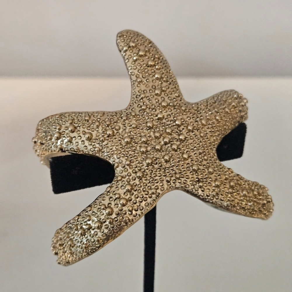 Vintage Gold Starfish Bracelet